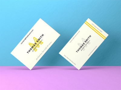 Realistic Business Card Mock-Up #01