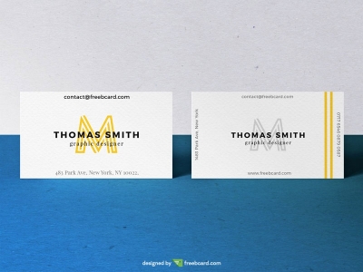 Realistic Business Card Mock-Up #02