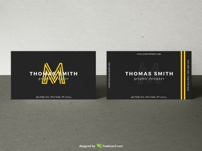 Realistic Business Card Mock-Up #03