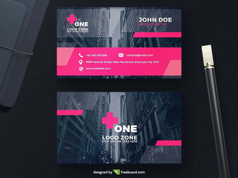 Corporate Agency Business Card - Freebcard