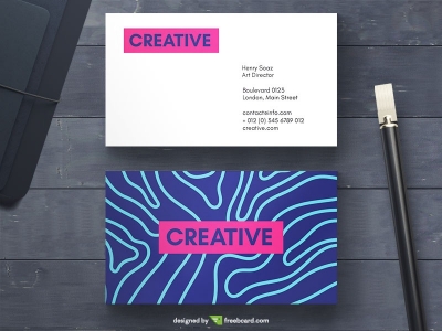 Creative Vivid Business Card 