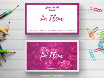 Rose Business Card