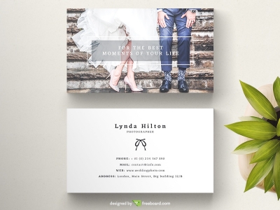 Wedding Photography Business Card